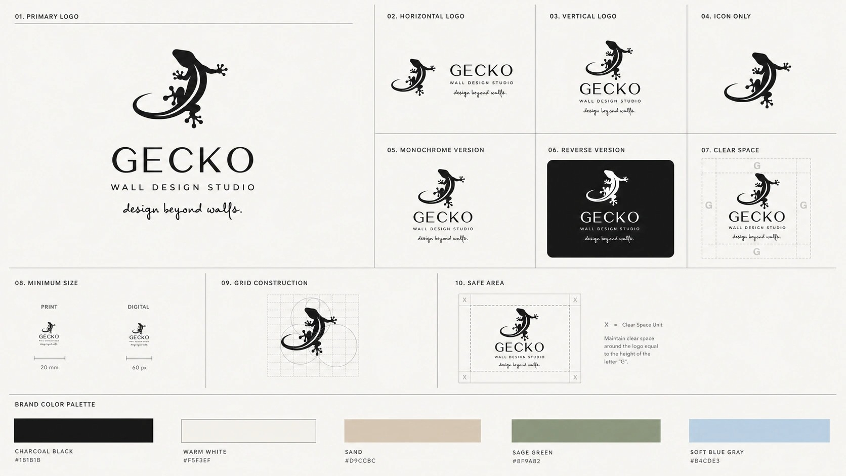GECKO 品牌識別系統規範全覽